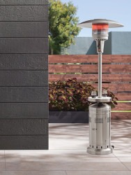 Steel Patio Heater with LED Table